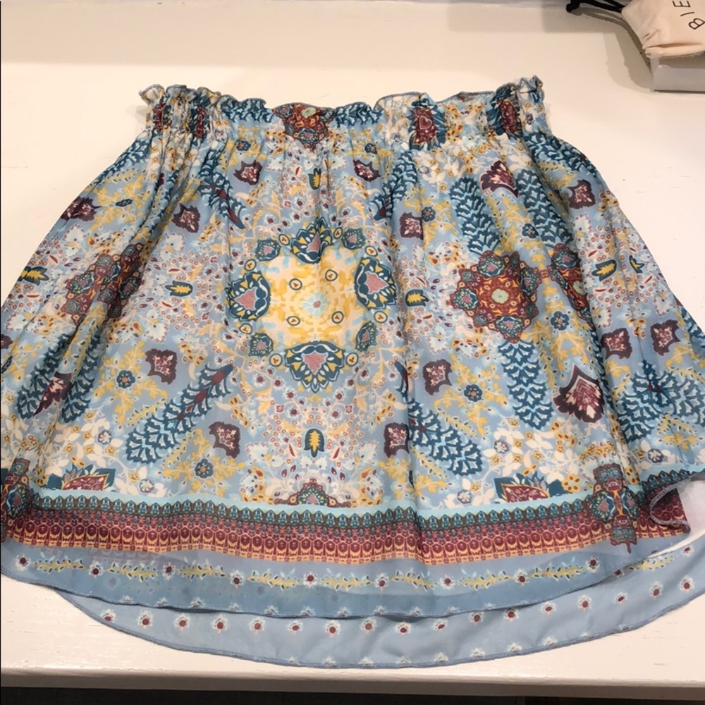 NWT printed skirt